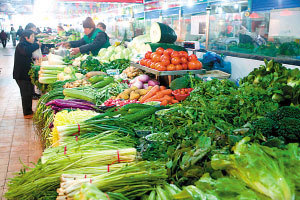 節(jié)后市場(chǎng)“兩重天” 蔬菜價(jià)漲家禽價(jià)跌